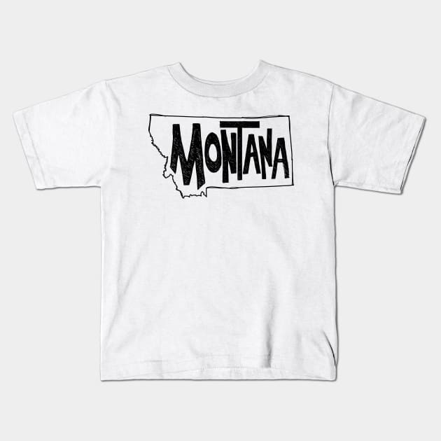 Montana Kids T-Shirt by thefunkysoul